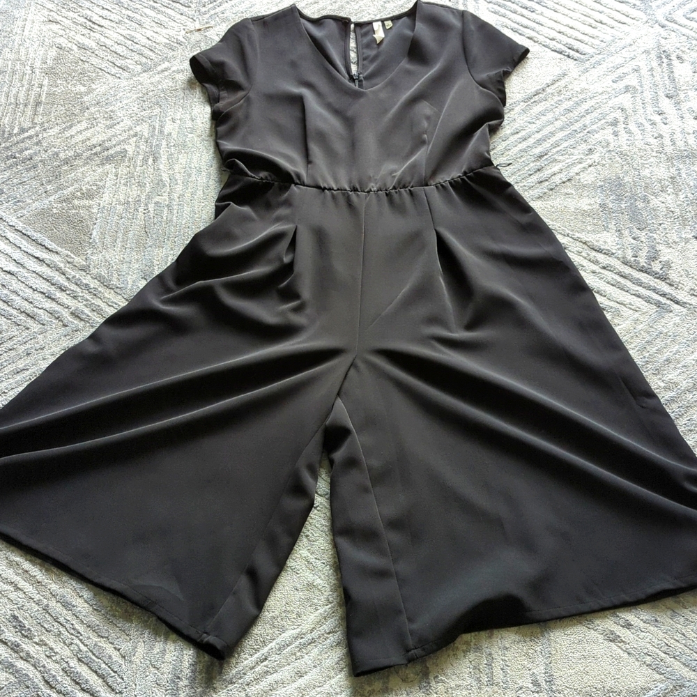 Capri length jumpsuit